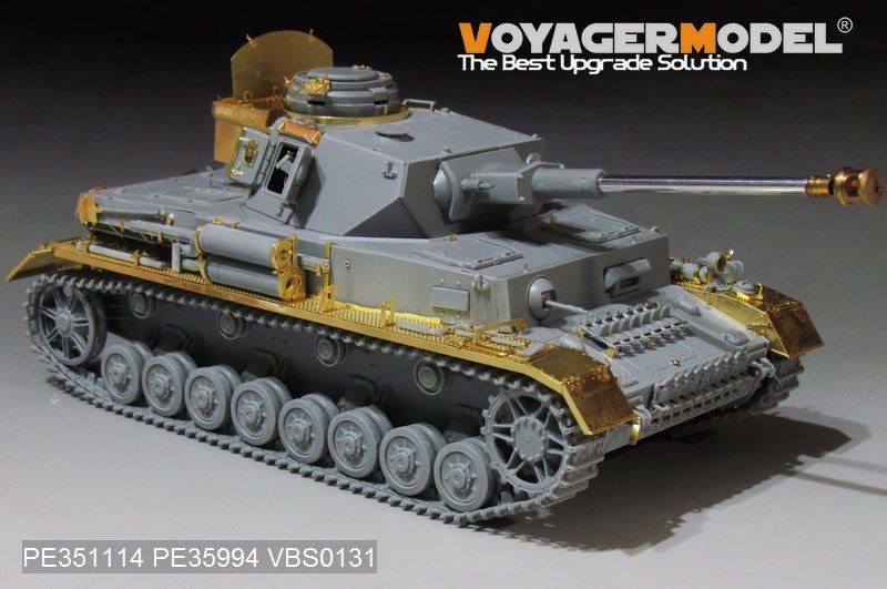 Maquette Voyager PE351114 Panzer IV Ausf. H allemand de la Seconde Guerre mondiale, version de base (pour BORDER BT-005), échelle 1/35 – image 2