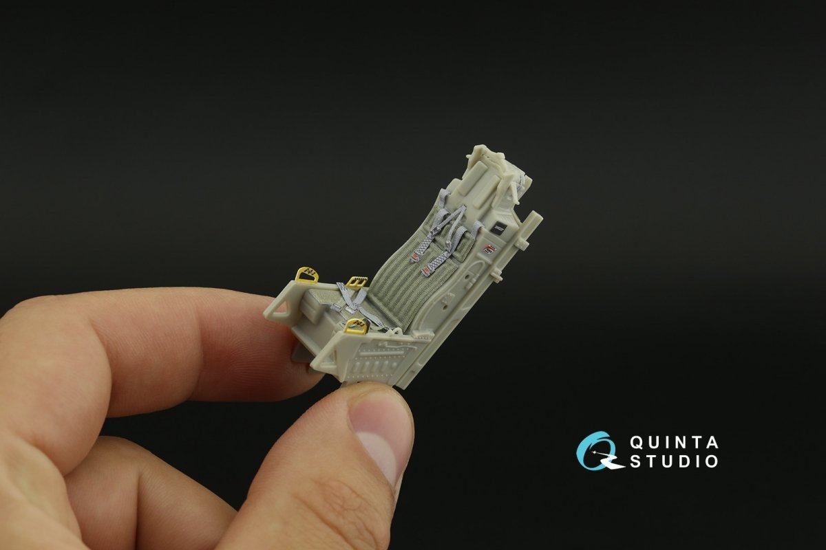 Intérieur imprimé en 3D et coloré sur papier décalcomanie pour F-15C Early/F-15A/F-15J Early (Tamiya) - Quinta Studio QD32155 – Bild 10