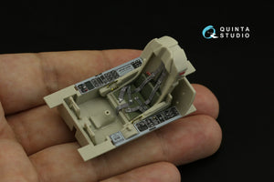 Intérieur coloré imprimé en 3D sur papier décalcomanie pour le kit KittyHawk (QD32086 F-5E-3/RF-5E) au 1/32  – Bild 7