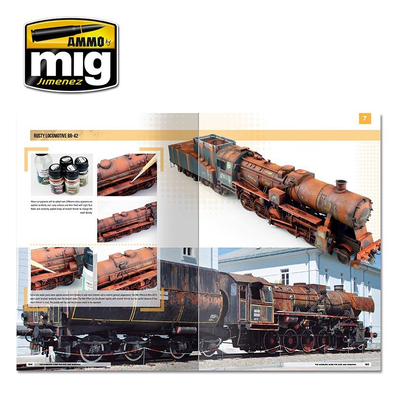 AMMO de Mig Jimenez 6098 LE GUIDE DE MODÉLISATION POUR LA ROUILLE ET L&amp;#39;OXYDATION (Anglais) – Bild 3