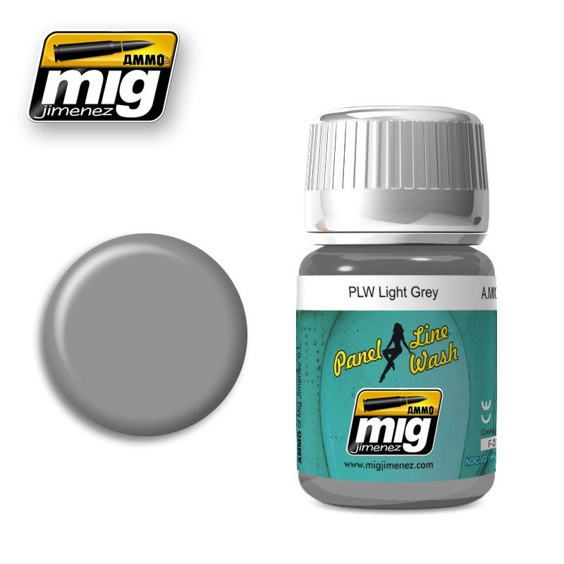 AMMO of Mig Jimenez 1600 PLW LIGHT GRAY 35ml