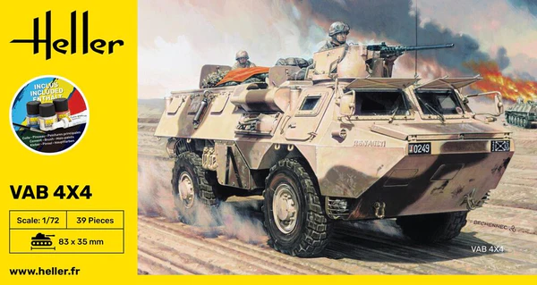 Heller 56898 VAB 4x4 - Starter Kit 1/72