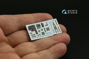 Intérieur coloré imprimé en 3D sur papier décalcomanie Quinta Studio QD72138 Bristol Beaufort Mk.I (Airfix) 1/72 – immagine 8