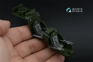 Intérieur imprimé en 3D et coloré sur papier décalcomanie Quinta Studio QD48572 AH-64A (Academy/Modelist) 1/48  – imagen 8