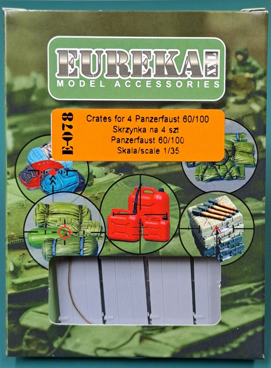 Eureka XXL E-078 - Caisses pour Panzerfaust 60/100 1/35 – imagen 12
