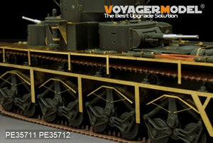 Maquette Voyager PE35711 Char lourd russe T-35 de la Seconde Guerre mondiale (canon inclus) (Pour HobbyBoss 83841) 1/35 – Bild 3
