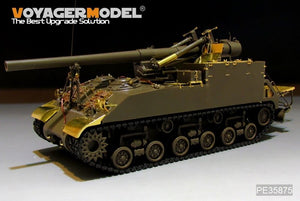 Maquette Voyager PE35875 Canon automoteur américain M40 de base de la Seconde Guerre mondiale (base d&amp;#39;antenne incluse) pour Tamiya 1/35 – imagen 10