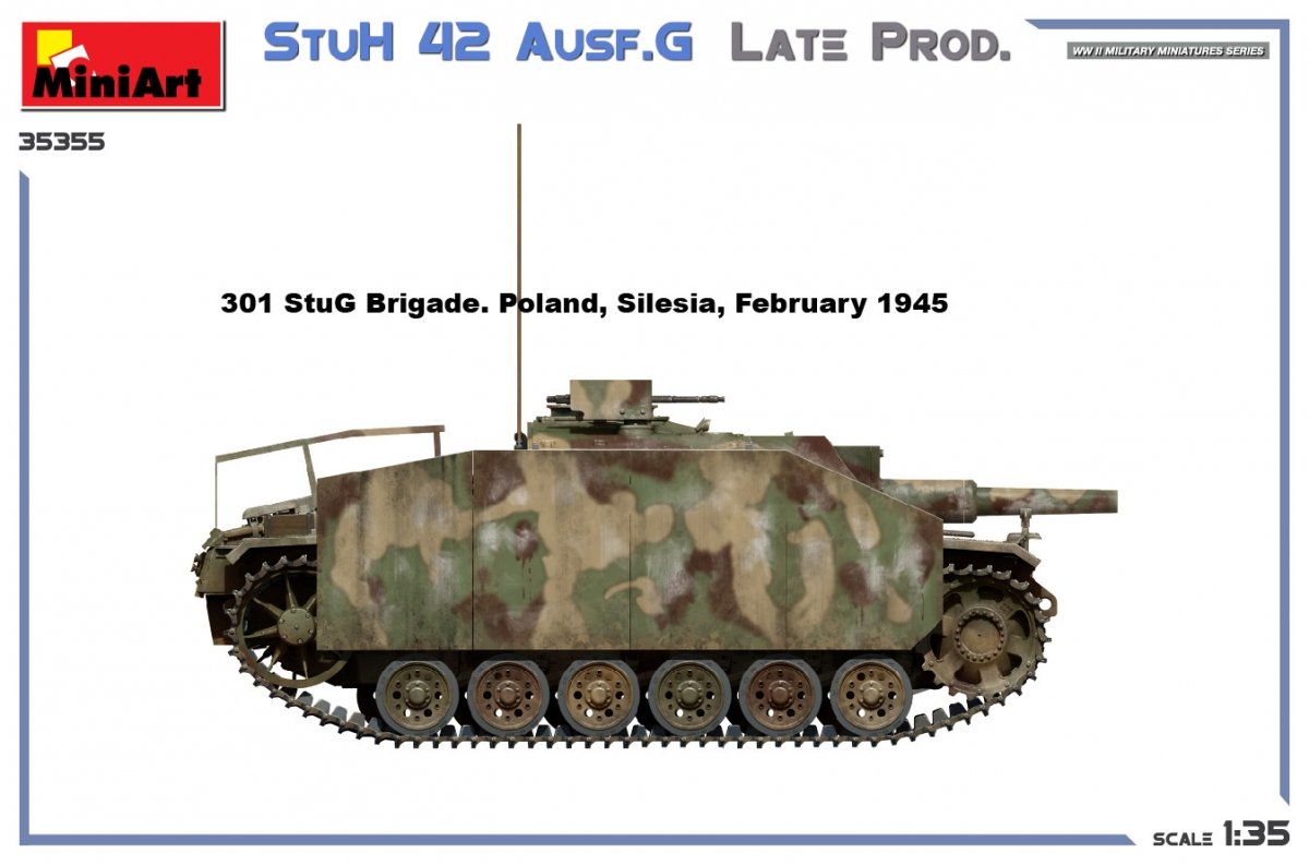 MiniArt 35355 StuH 42 Ausf. G TARD PROD 1/35 – Bild 11