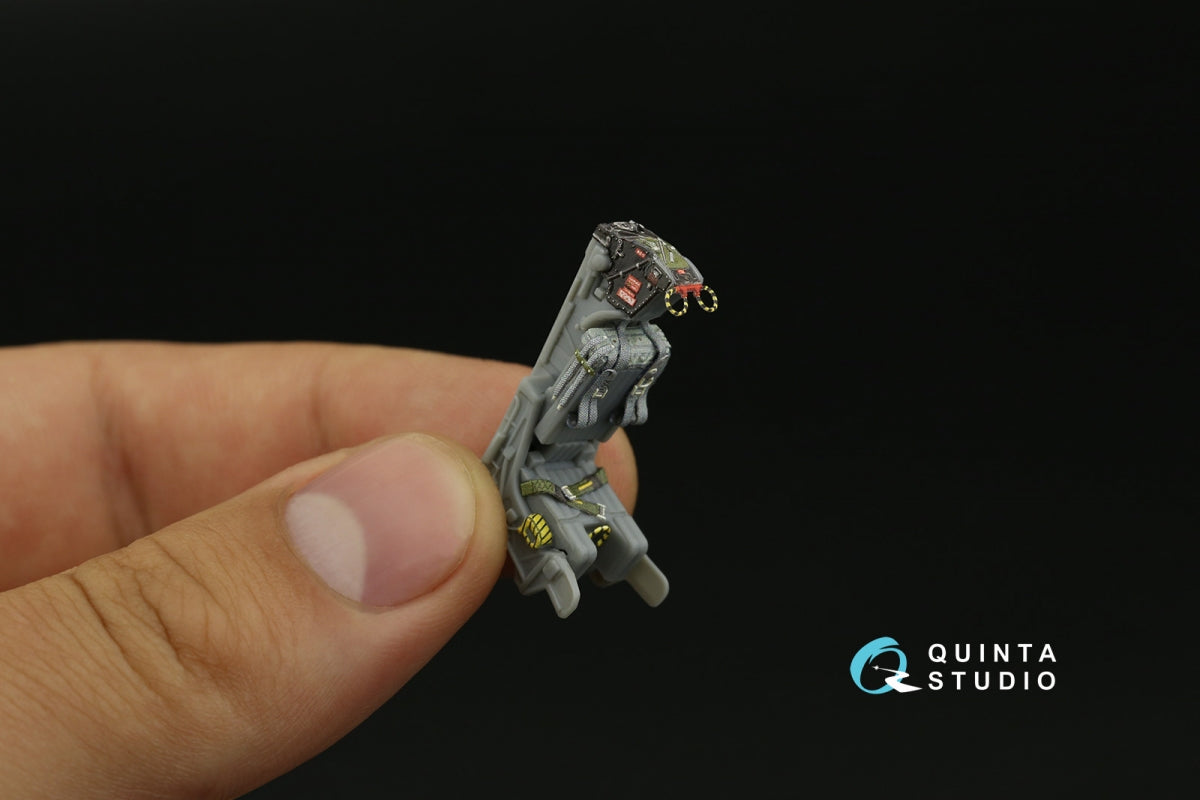 Intérieur imprimé en 3D et coloré sur papier décalcomanie Quinta Studio QD48395 F-14A (Hobby Boss) 1/48 – immagine 12