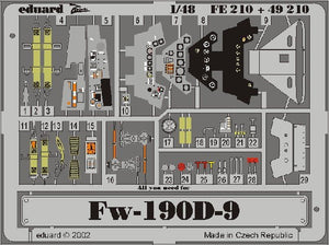 Eduard FE210 Fw 190D-9 1/48 Tamiya