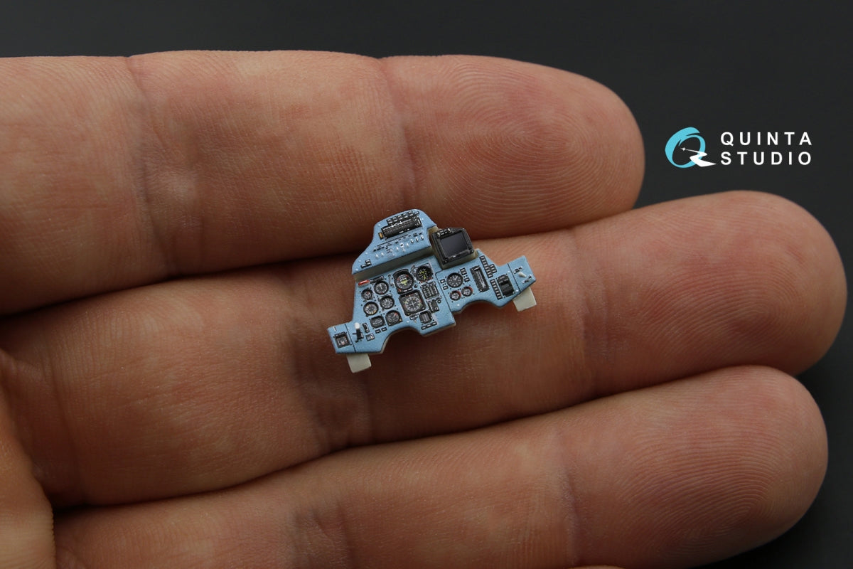 Intérieur coloré imprimé en 3D sur papier décalcomanie Quinta Studio QD48181 Su-27UB (pour kit KittyHawk) 1/48 – image 6