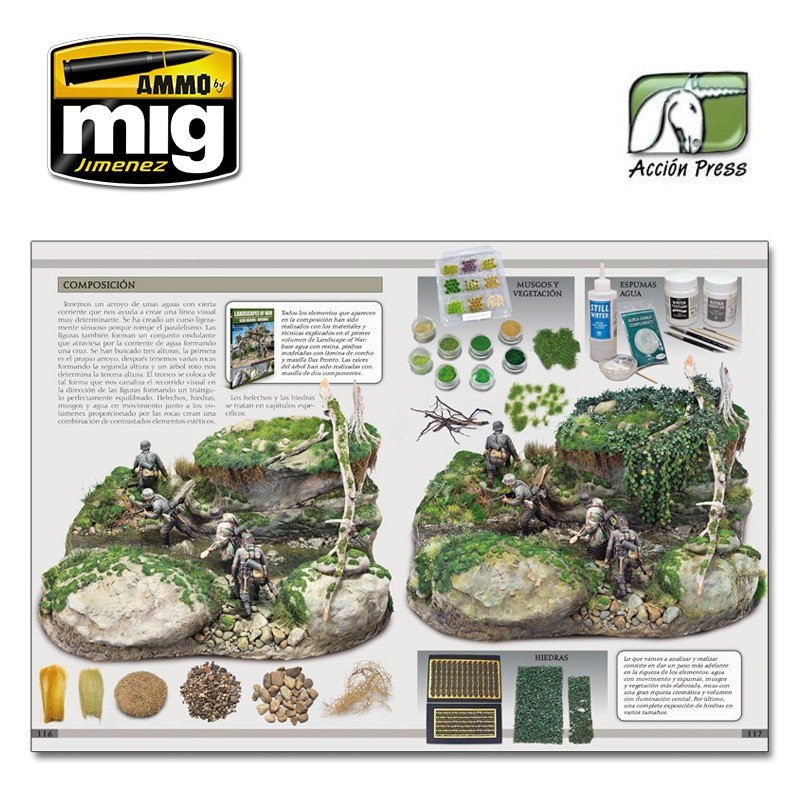 AMMO de Mig EURO0008 Jimenez PAYSAGES DE GUERRE : LE PLUS GRAND GUIDE - DIORAMAS VOL. 2 (Anglais)  – image 2