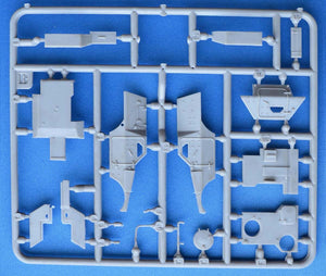 ACE 72420 VBL (véhicule blindé léger) châssis court mitrailleuse 7,62 MG 1/72 – Bild 3