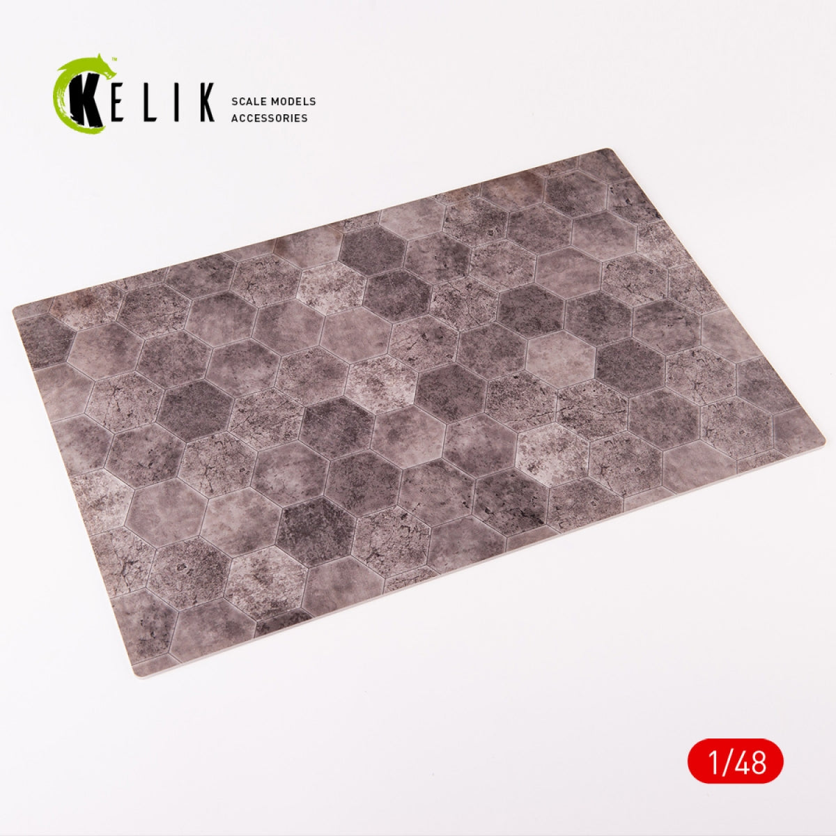 KELIK KS48023 Plaques hexagonales soviétiques 1930-1960 (Pistes jusqu&amp;#39;à 1000 m, voies de circulation, parkings - 1) - Acrylique 3 mm (410 x 270 mm) 410 g 1/48