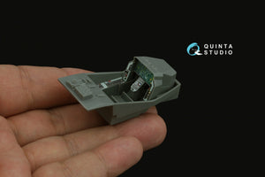 Intérieur imprimé en 3D et coloré sur papier décalcomanie Quinta Studio QD48479 F-35A (Kitty Hawk/Zimi Model) 1/48 – image 9
