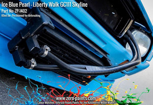 Peinture Zero Paints ZP-1402 - Bleu Glacé nacré pour Liberty Walk GC111 Skyline (Ken Mary) 60 ml – immagine 8