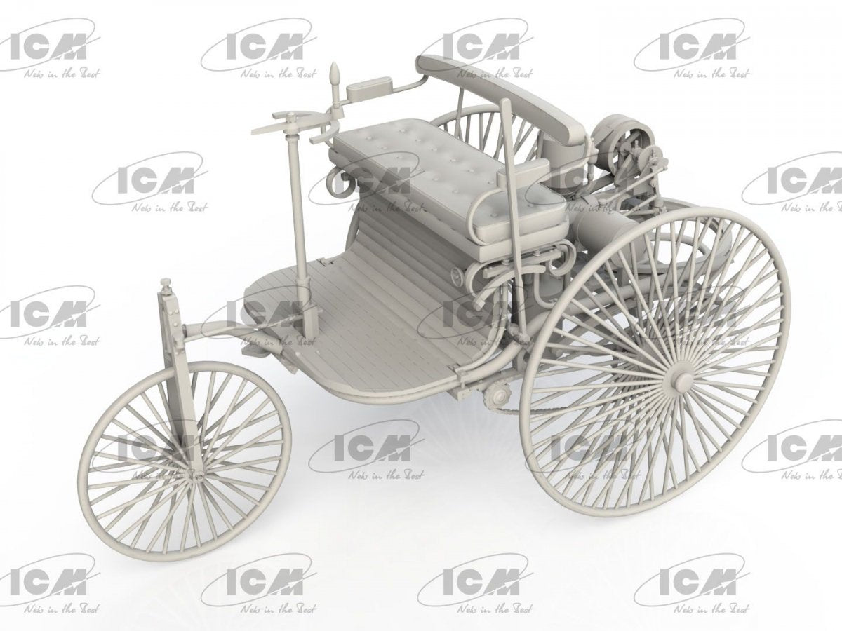 ICM 24042 Brevet Benz-Motorwagen 1886 – version EASY 1/24 – Bild 4