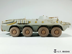 ET Model P35-128 Roues affaissées pour le kit Trumpeter 1/35 du BTR-70 APC russe  – image 6