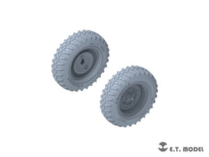 ET Model P35-136 Schwimmwagen allemand Type 166 de la Seconde Guerre mondiale, roues affaissées, largeur large, pour kit TAMIYA 1/35 – image 4