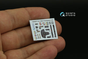 Intérieur imprimé en 3D et coloré sur papier décalcomanie Quinta Studio QD48271 Hs 129B-2 (Hasegawa) 1/48  – immagine 10