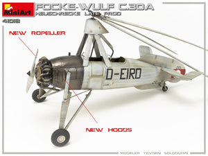 MiniArt 41018 FOCKE-WULF FW C.30A HEUSCHRECKE. LATE PROD 1/35 – zdjęcie 3
