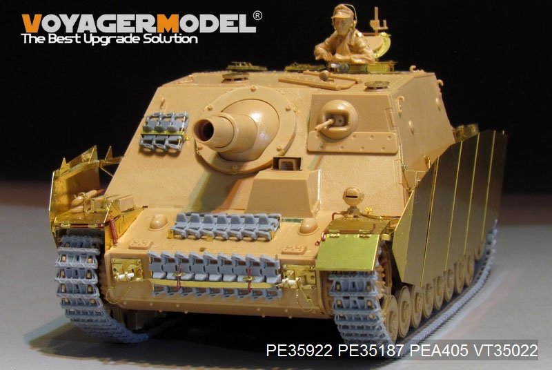 Voyager Model PE35922 WWII German Sturmpanzer IV Brummbar Late Version Basic For TAMIYA 35353 1/35 – zdjęcie 15