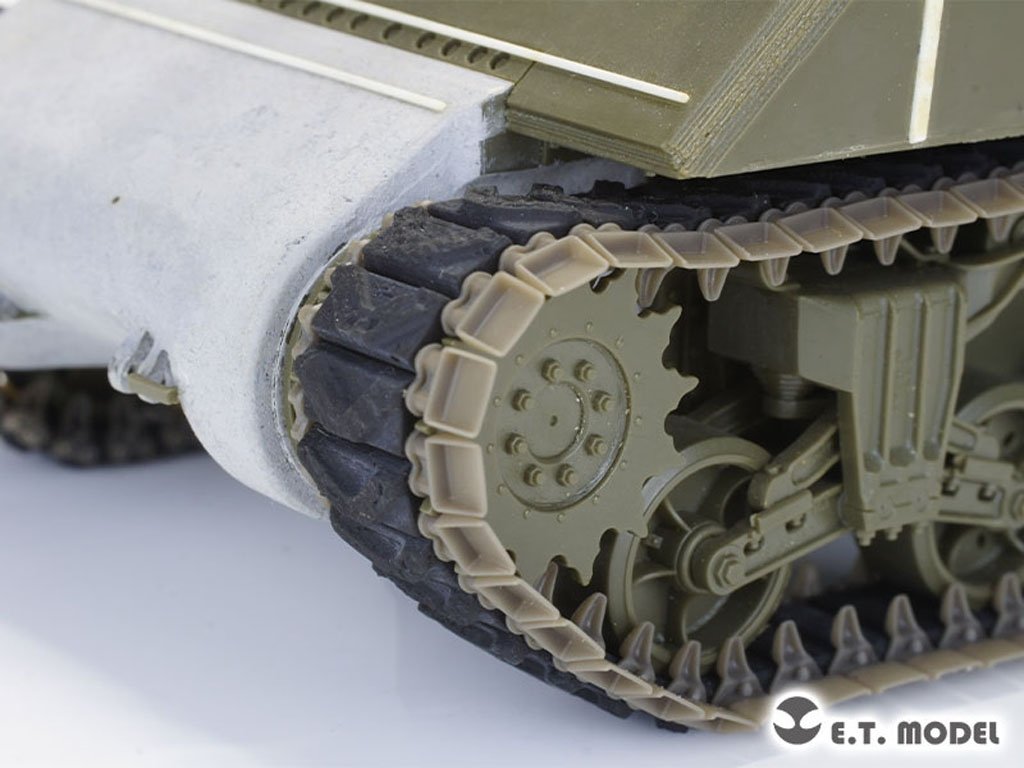 Connecteurs d&amp;#39;extrémité allongés ET modèle P35-093 pour fusil M4 Sherman de l&amp;#39;armée américaine (Seconde Guerre mondiale), type « bec de canard », 1/35 – Bild 3