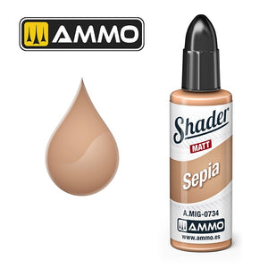 Munitions de Mig Jimenez A.MIG 0734 Sepia Shader Matt