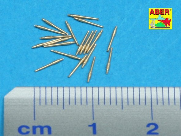 Aber 350L-21 Ensemble de 20 canons Bofors Mk.1 de 40 mm pour navires de l&amp;#39;US Navy (1/350)  – image 2
