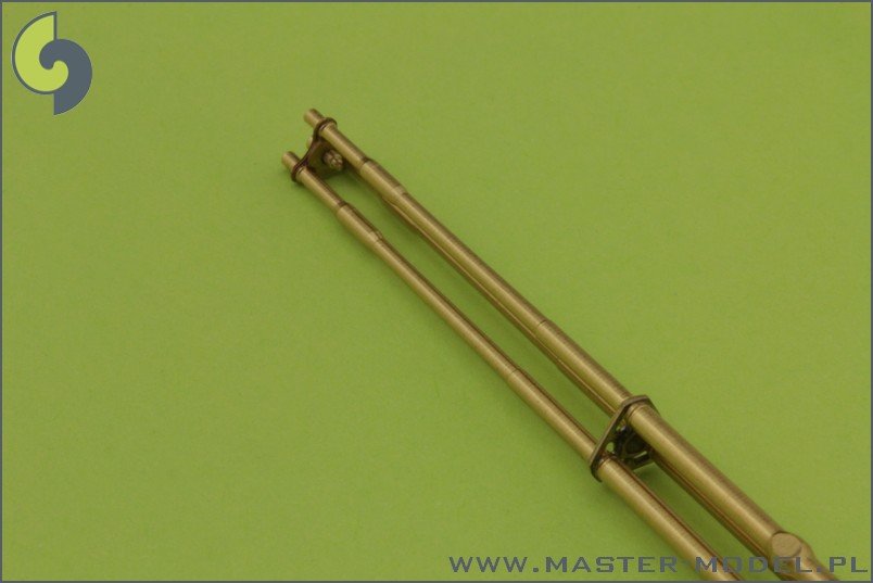 Master AM-35-001 M197 - Canon rotatif à trois tubes de 20 mm - tubes tournés avec brides de canon photogravées (1/35)  – Bild 3