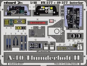 Intérieur du A-10 Eduard FE377 au 1/48 Italeri