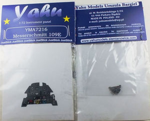 Yahu YMA7216 Me 109 E (ICM / Tamiya / Airfix) 1/72