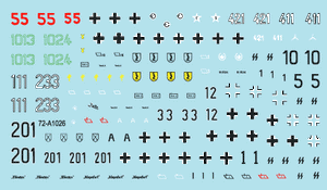 Star Decals 72-A1026 Chars allemands en Italie # 6. Sturmgeschutz. 1/72 – image 3