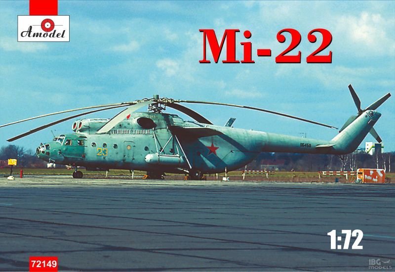 Maquette A-Model 72149 Mi-22 1/72