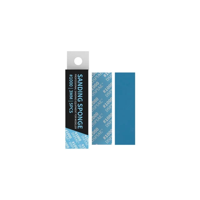 Éponge abrasive réutilisable DSPIAE DS3-1000 n° 1000 3 mm (5 pièces)