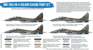 Kit de peinture Hataka HTK-BS105 MiG-29A/UB à 4 couleurs (6 x 17 ml)  – image 3
