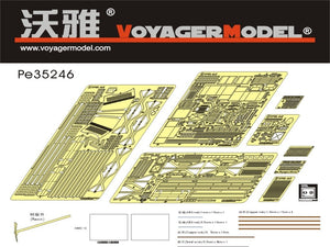 Maquette Voyager PE35246 Camion cargo allemand Opel Blitz 3t 4x2 / Benne peu profonde (pour TAMIYA 35291) 1/35