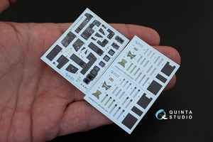 Intérieur imprimé en 3D et coloré sur papier décalcomanie Quinta Studio QD48112 F-15I (pour kit GWH) 1/48 – Bild 3