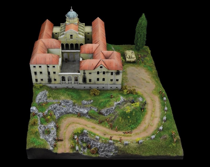 Italeri 6198 Abbaye de Montecassino 1944 Percée de la ligne Gustav - Coffret de bataille 1/72 – immagine 8