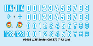 Trumpeter 09601 Obj.172 T-72 Ural soviétique au 1/35  – Bild 4