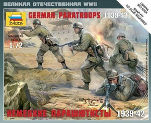 Zvezda 6136 Allemand IIWW Fallschirmjager (1/72)
