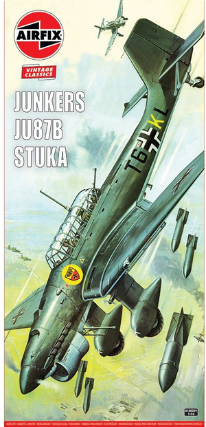 Maquette Airfix 18002V Junkers Ju87B Stuka au 1/24