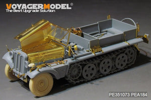 Maquette Voyager PE351073 Sd.Kfz.10 Asuf.B semi-chenillé allemand de la Seconde Guerre mondiale, version initiale (pour DRAGON 6731), échelle 1/35 – Bild 2