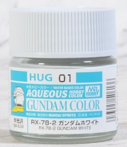 Gunze Sangyo HUG-01 Mr.Hobby RX-78-2 Gundam Blanc (Semi-brillant)