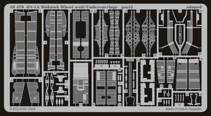 Eduard 48479 OV-1A/ B/D puits de roue/ train d&amp;#39;atterrissage 1/48 REVELL – Bild 2