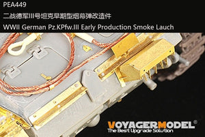 Maquette Voyager PEA449 Lance-fumigènes (GP) pour char allemand Pz.KPfw.III de la Seconde Guerre mondiale (première production) au 1/35 – Bild 2