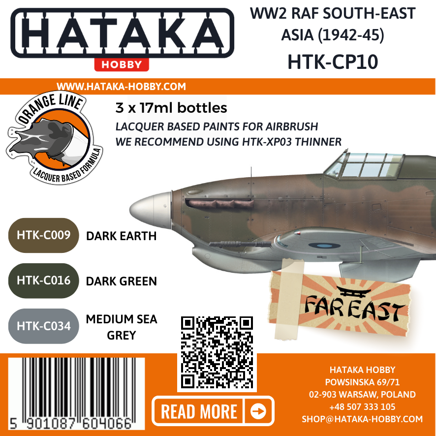 Hataka Hobby HTK-CP10 WW2 RAF Asie du Sud-Est (1942-45)  – imagen 2