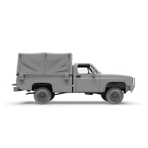 AK Interactive AK35031 M1008 TRANSPORT DE TROUPES AVEC BÂCHE 1/35  – imagen 3
