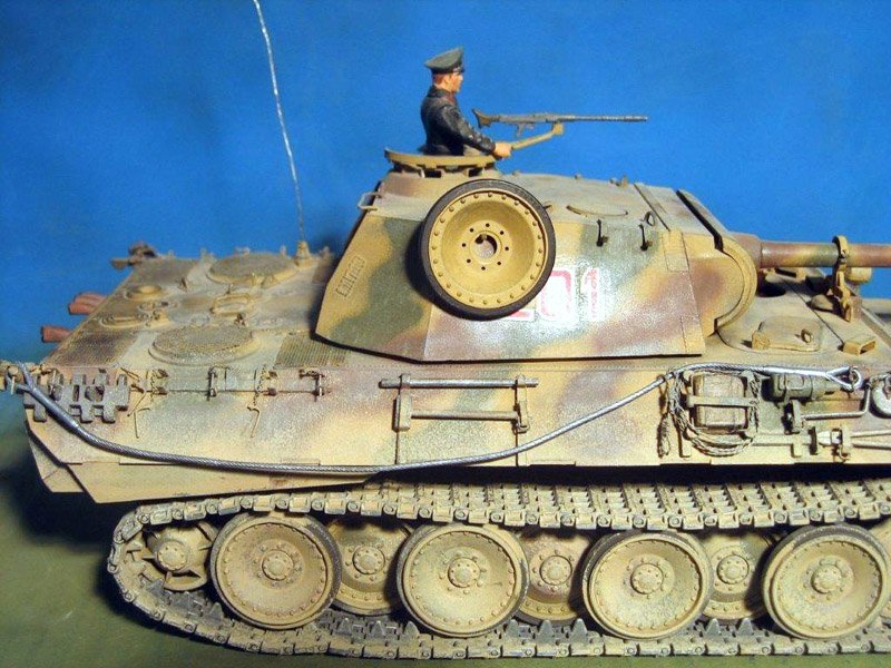 Câble de remorquage Eureka XXL ER-2501 pour char Pz.Kpfw.V Panther Ausf.G à l&amp;#39;échelle 1/25 – image 8