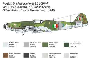 Italeri 2805 Bf 109 K-4 1/48 – zdjęcie 9